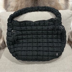 Free People Quilted Puffer Carryall Bag